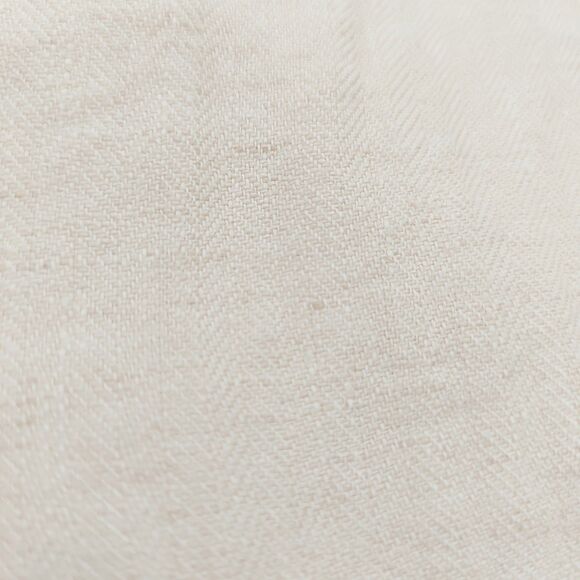 MNG by Mango Pants Mens 36x33 Beige 100% Linen Tailored Flat Front Travel Beach - Picture 13 of 13